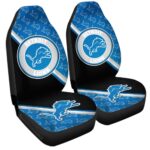 Detroit Lions Car Seat Covers Custom Car Accessories For Fans