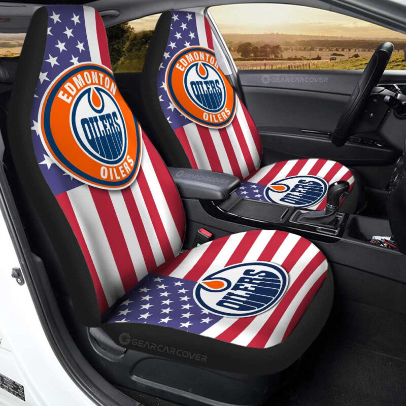 Edmonton Oilers Car Seat Covers Custom Car Accessories