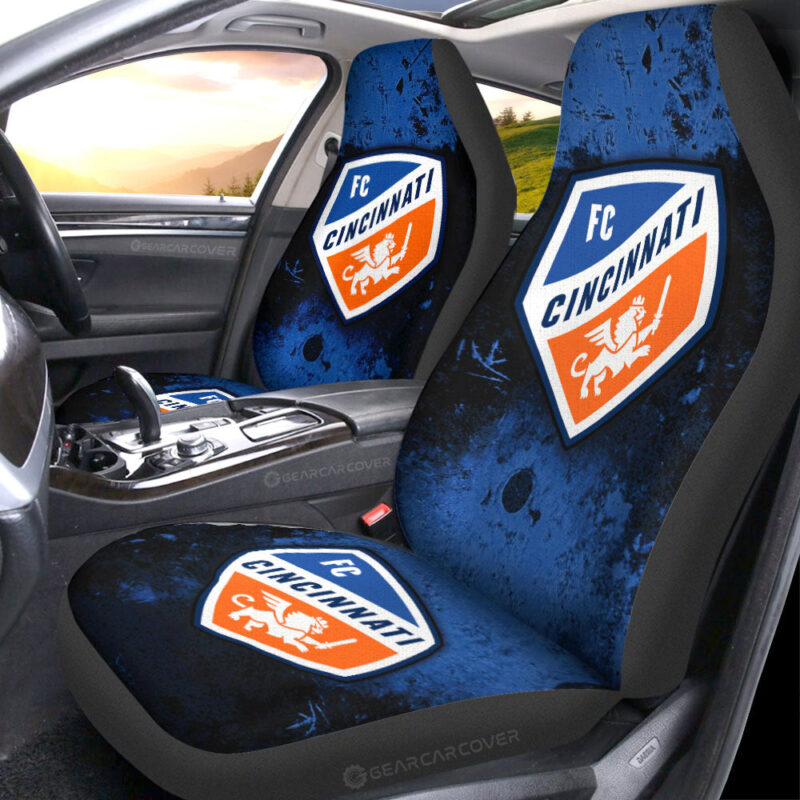 FC Cincinnati Car Seat Covers Custom Car Accessories