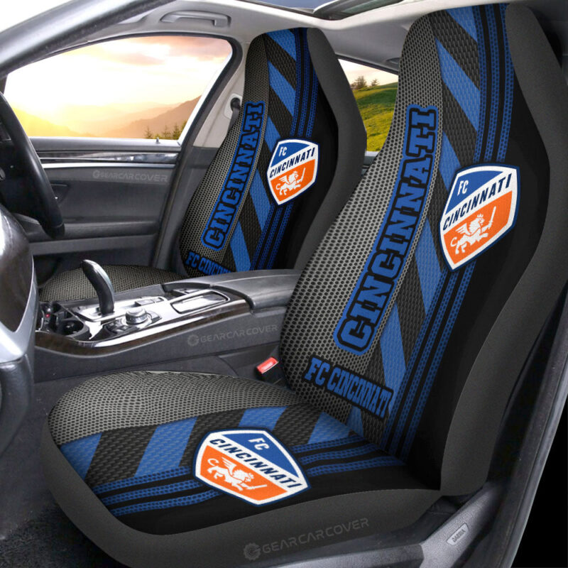 FC Cincinnati Car Seat Covers Custom Car Accessories