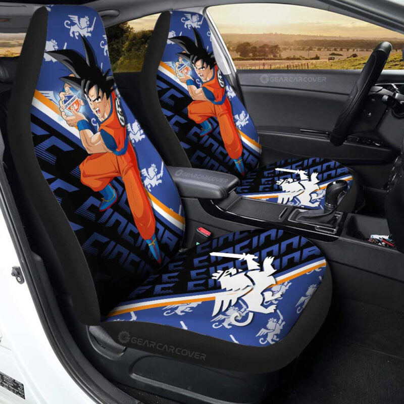 FC Cincinnati Car Seat Covers Goku Car Accessories For Fans