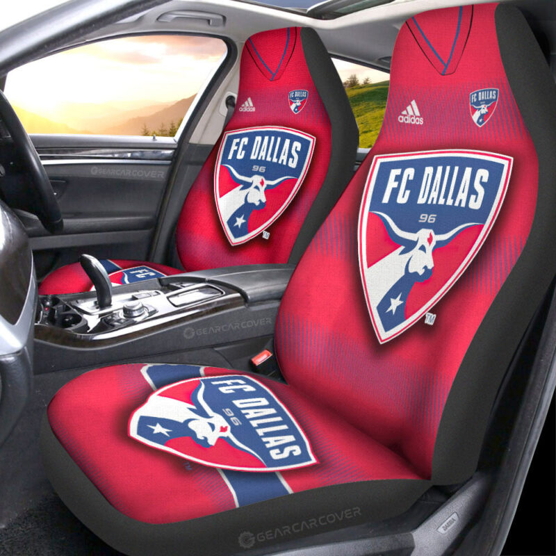 FC Dallas Car Seat Covers Custom Car Accessories For Fans