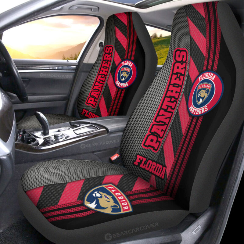 Florida Panthers Car Seat Covers Custom Car Accessories