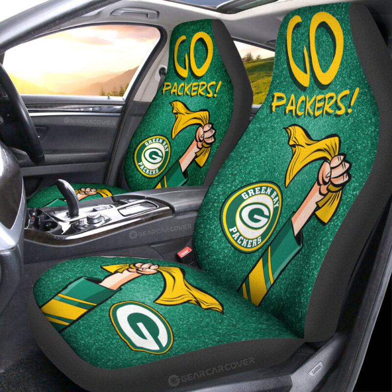 Green Bay Packers Car Seat Covers Custom Car Accessories