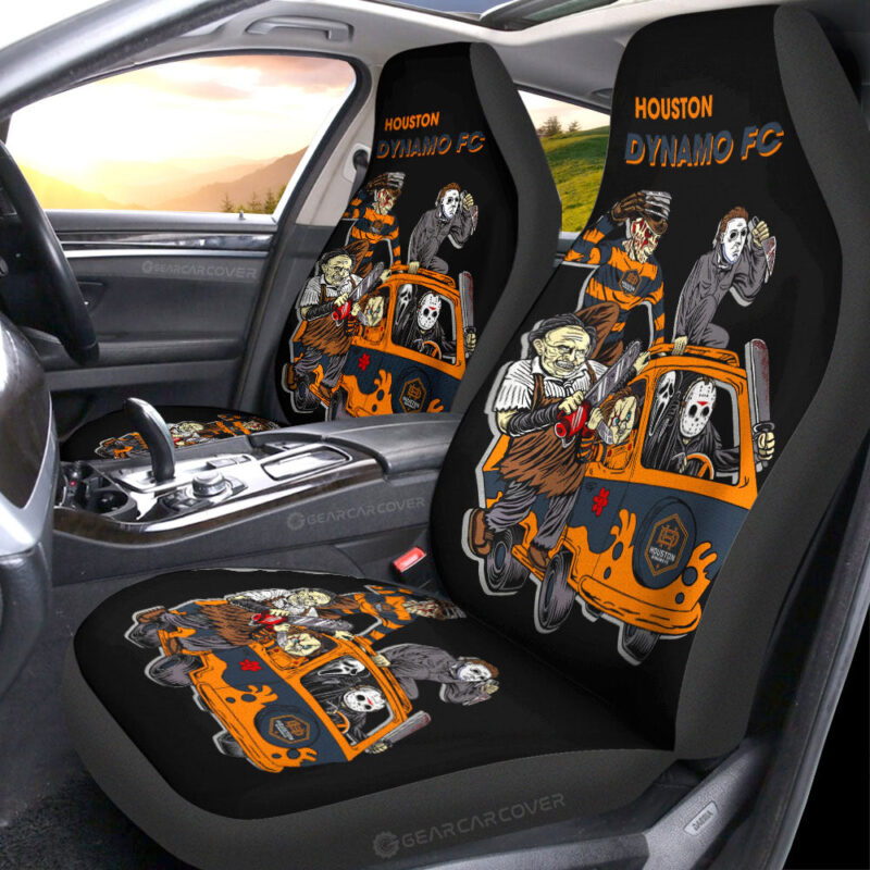 Houston Dynamo FC Car Seat Covers Custom Car Accessories