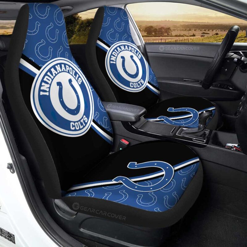 Indianapolis Colts Car Seat Covers Custom Car Accessories For Fans