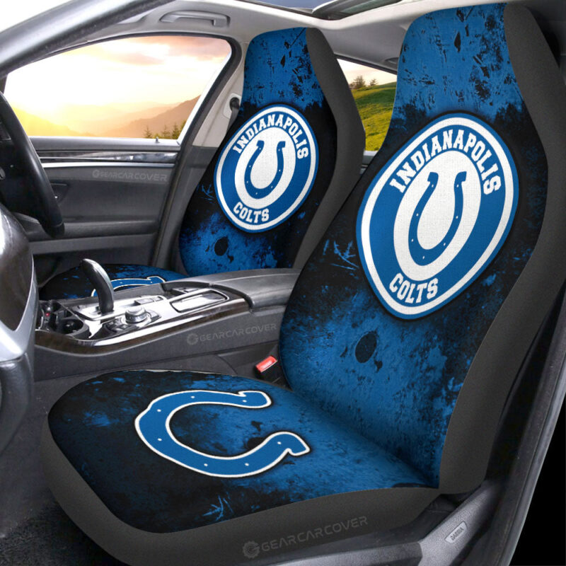 Indianapolis Colts Car Seat Covers Custom Car Accessories