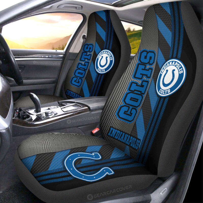 Indianapolis Colts Car Seat Covers Custom Car Accessories