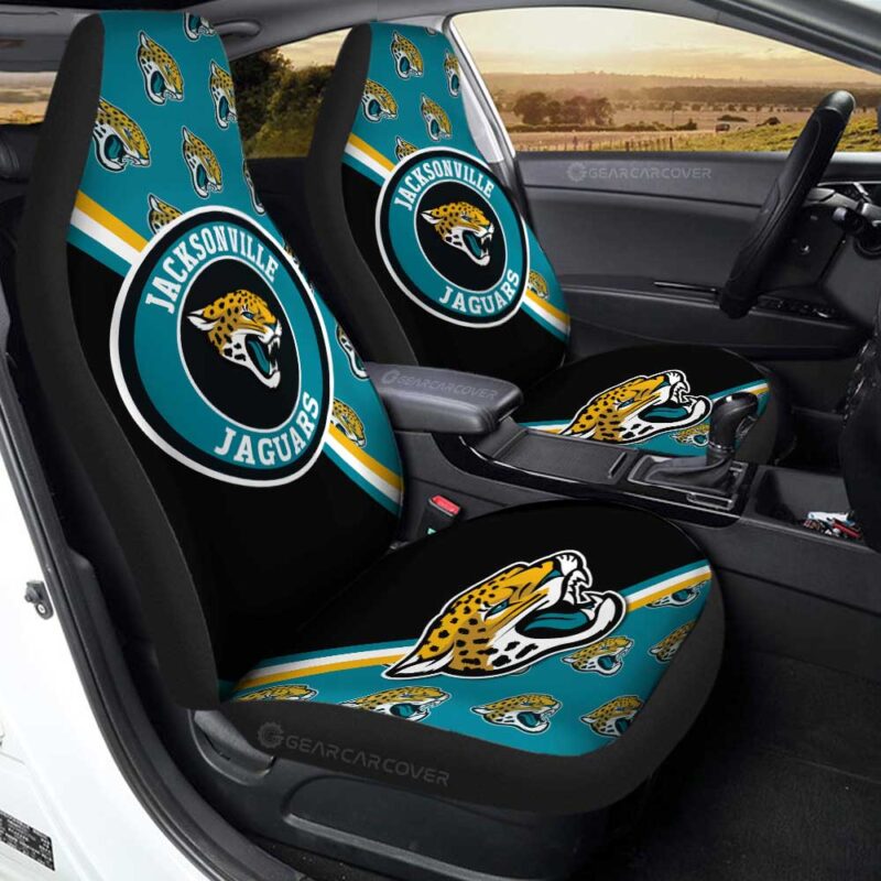 Jacksonville Jaguars Car Seat Covers Custom Car Accessories For Fans