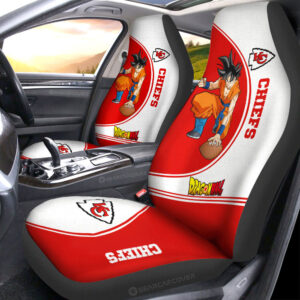 Kansas City Chiefs Car Seat Covers Goku Car Accessories For Fans