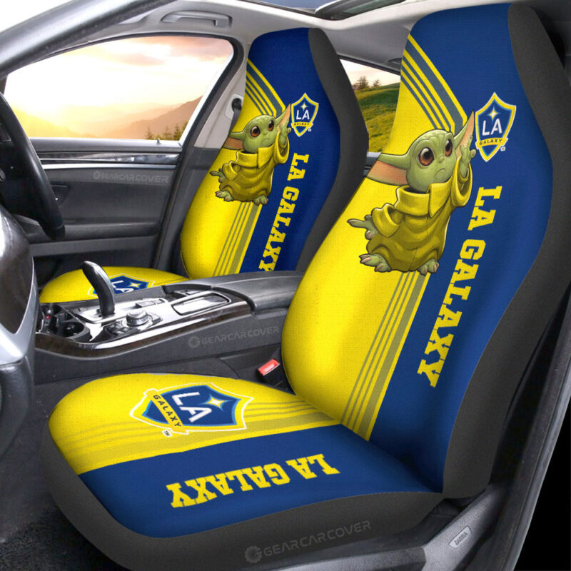 LA Galaxy Car Seat Covers Baby Yoda Car Accessories