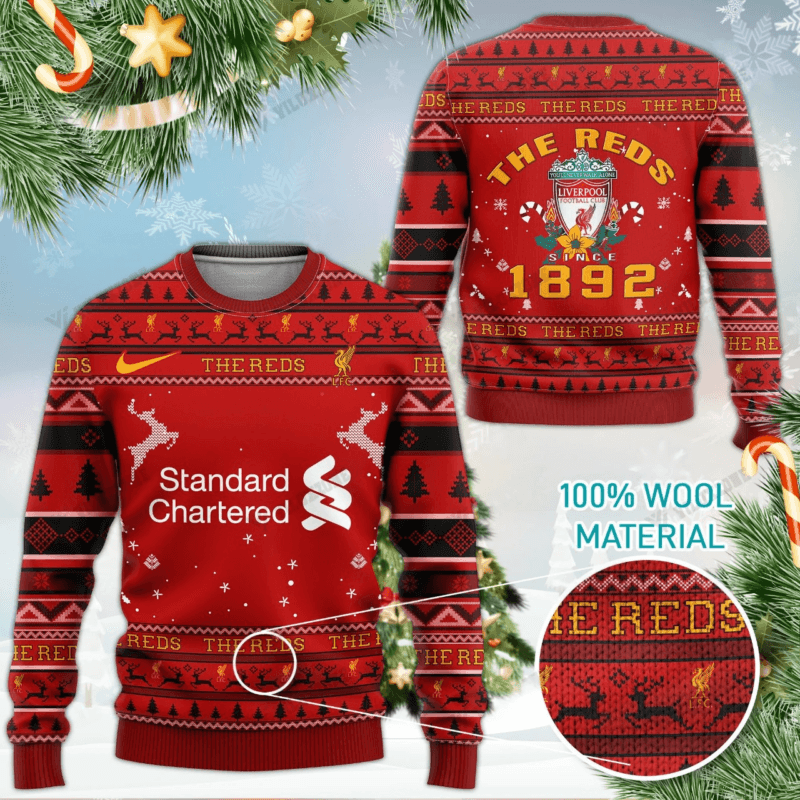 Liverpool Q7 Ugly Christmas Sweater