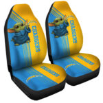 Los Angeles Chargers Car Seat Covers Baby Yoda Car Accessories