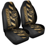Los Angeles FC Car Seat Covers Custom Car Accessories