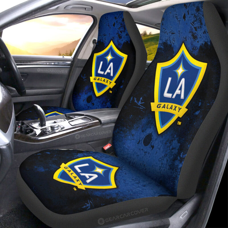 Los Angeles Galaxy Car Seat Covers Custom Car Accessories