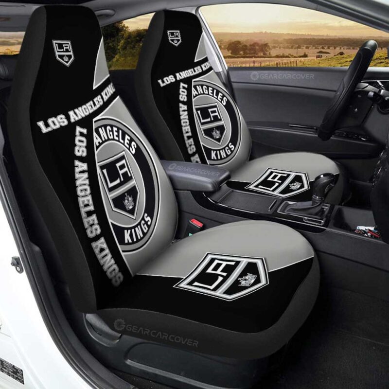 Los Angeles Kings Car Seat Covers Custom Car Accessories For Fans