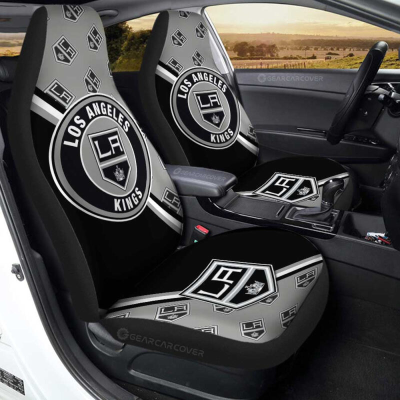 Los Angeles Kings Car Seat Covers Custom Car Accessories For Fans