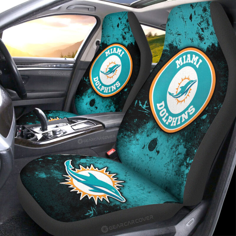 Miami Dolphins Car Seat Covers Custom Car Accessories