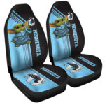 Minnesota United FC Car Seat Covers Baby Yoda Car Accessories
