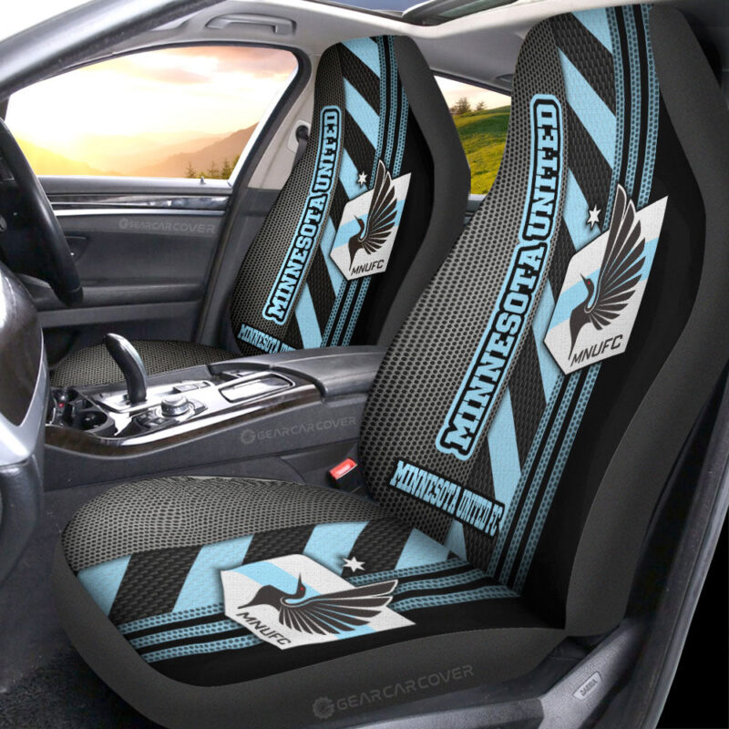 Minnesota United FC Car Seat Covers Custom Car Accessories