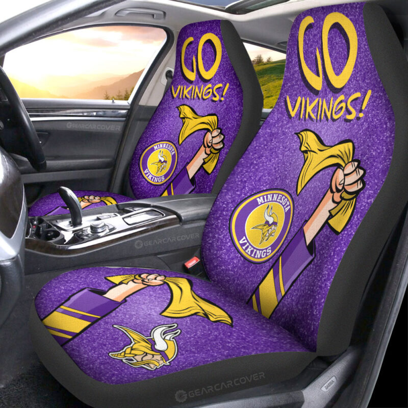 Minnesota Vikings Car Seat Covers Custom Car Accessories