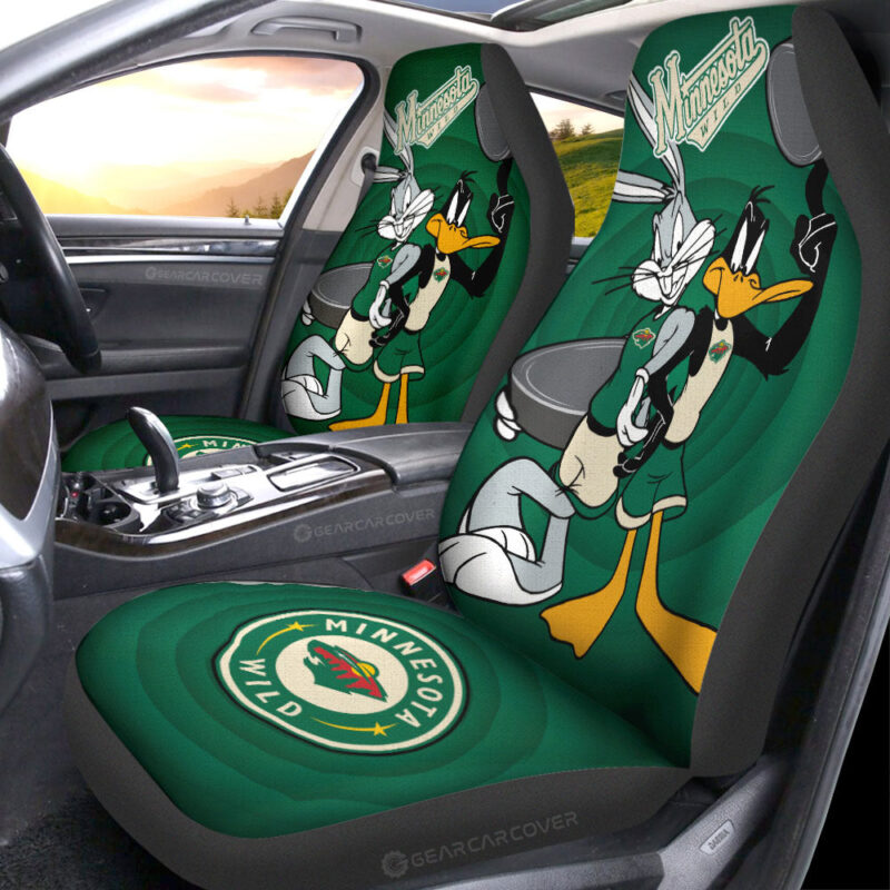 Minnesota Wild Car Seat Covers Custom Car Accessories