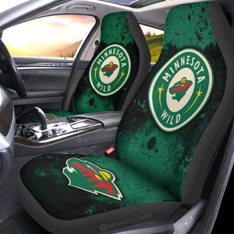 Minnesota Wild Car Seat Covers Custom Car Accessories