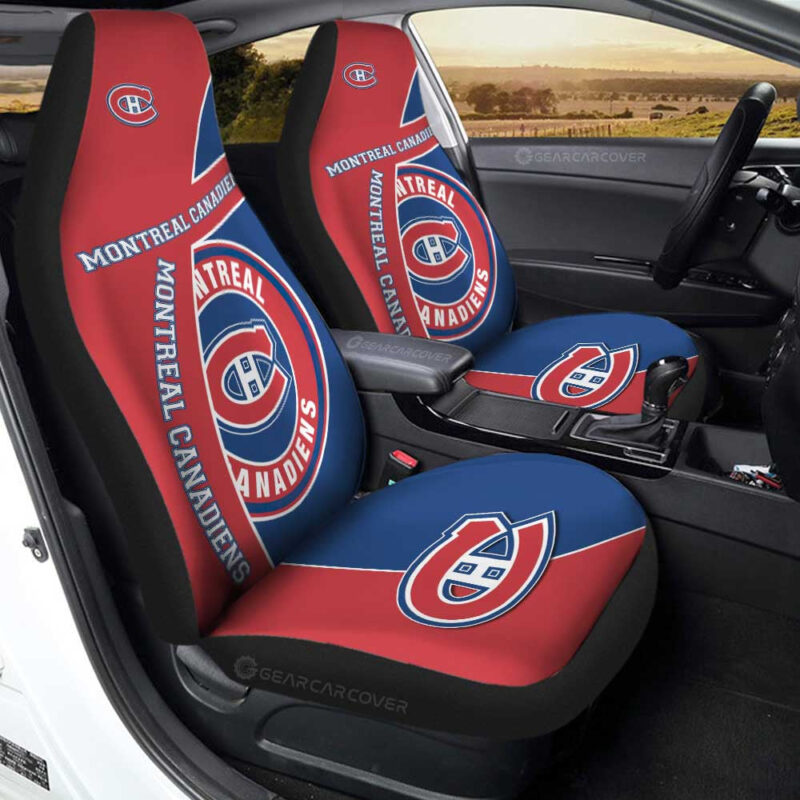 Montreal Canadiens Car Seat Covers Custom Car Accessories For Fans