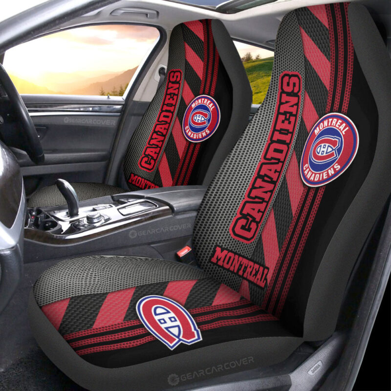 Montreal Canadiens Car Seat Covers Custom Car Accessories