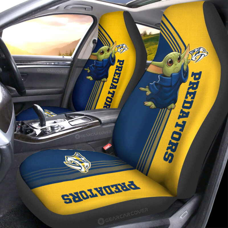 Nashville Predators Car Seat Covers Baby Yoda Car Accessories