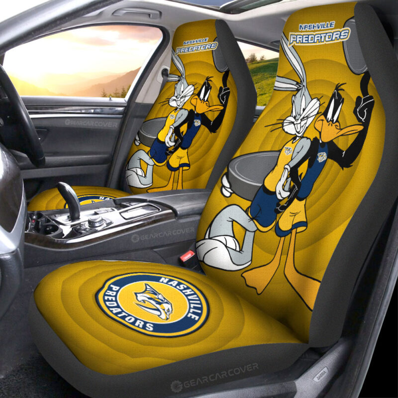 Nashville Predators Car Seat Covers Custom Car Accessories