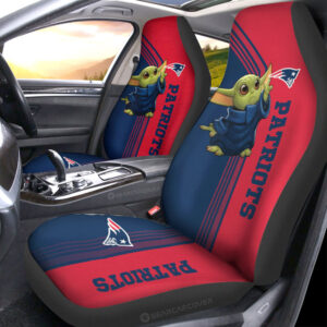 New England Patriots Car Seat Covers Baby Yoda Car Accessories