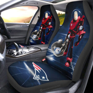 New England Patriots Car Seat Covers Buzz Lightyear Car Accessories For Fan