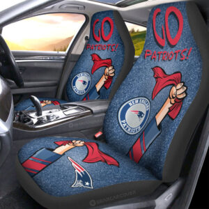 New England Patriots Car Seat Covers Custom Car Accessories