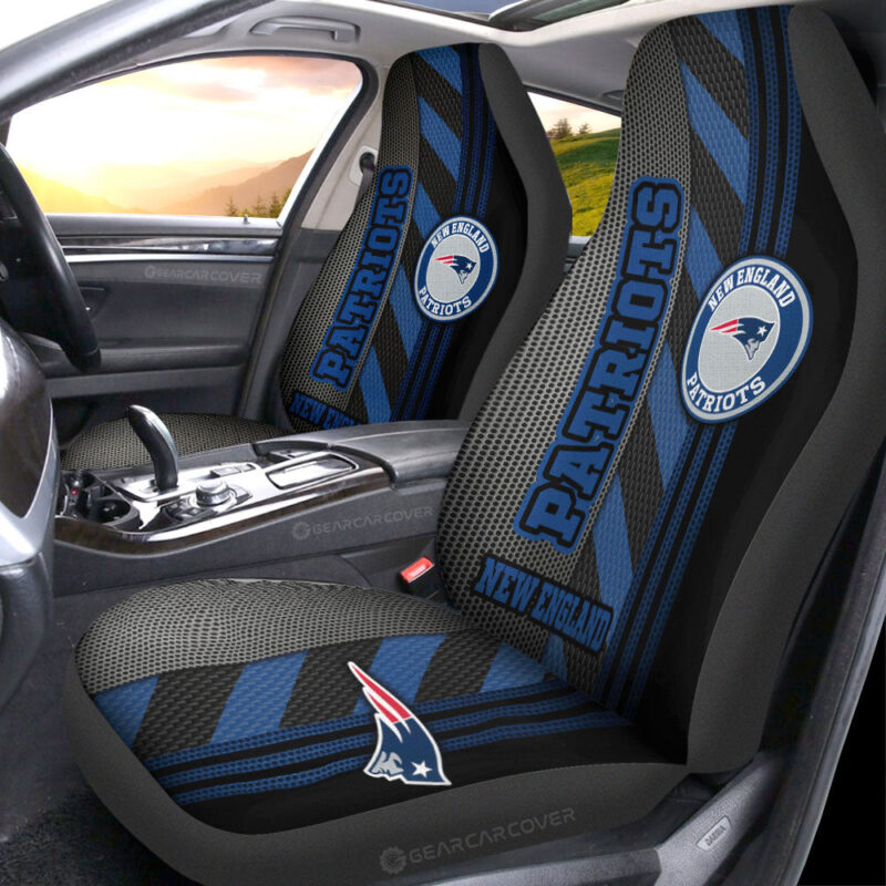 New England Patriots Car Seat Covers Custom Car Accessories