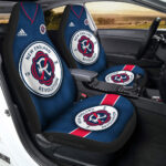 New England Revolution Car Seat Covers Custom Car Accessories For Fans