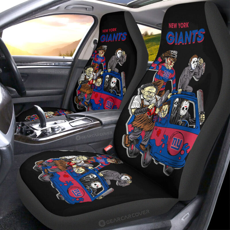 New York Giants Car Seat Covers Custom Car Accessories