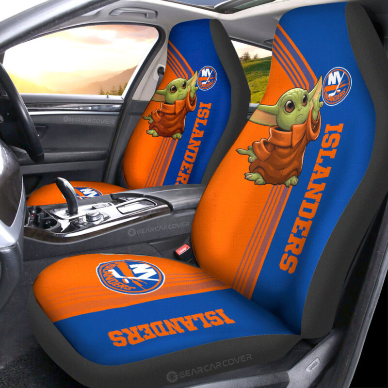 New York Islanders Car Seat Covers Baby Yoda Car Accessories