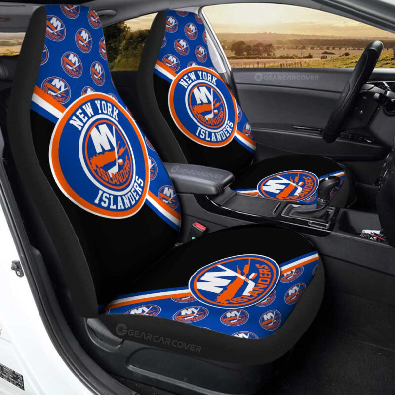 New York Islanders Car Seat Covers Custom Car Accessories For Fans