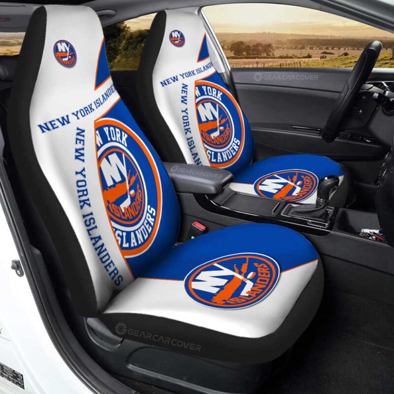 New York Islanders Car Seat Covers Custom Car Accessories For Fans