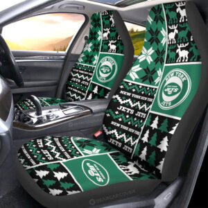 New York Jets Car Seat Covers Custom Ugly Style Car Accessories