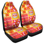 New York Red Bulls Car Seat Covers Custom Ugly Style Car Accessories