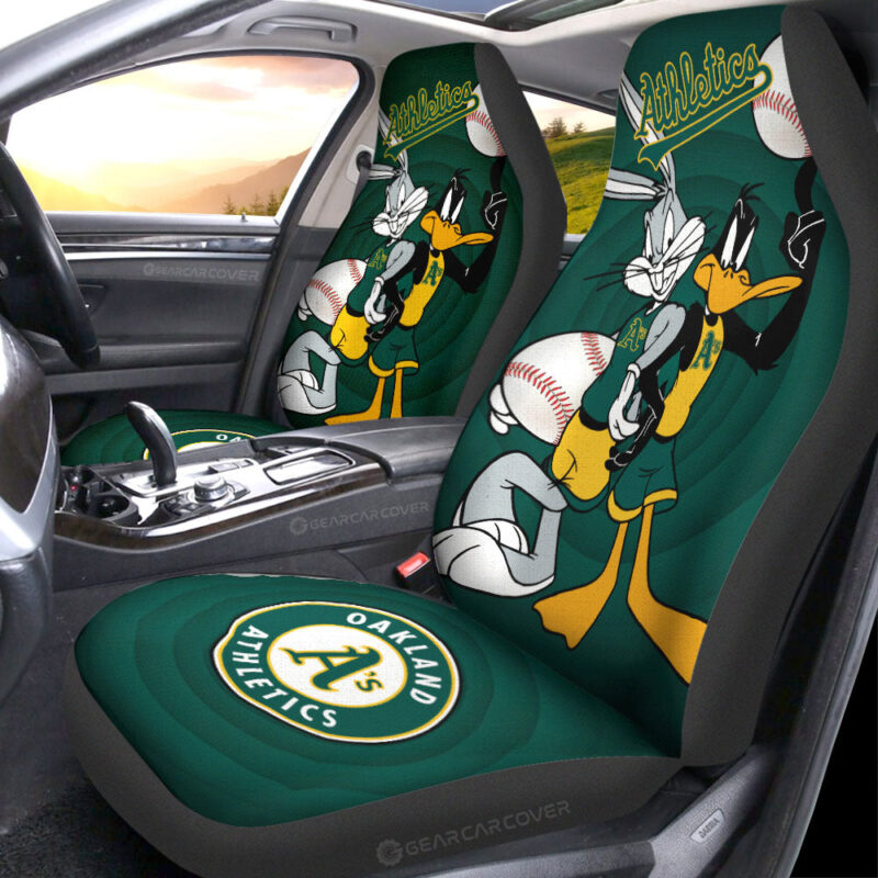 Oakland Athletics Car Seat Covers Custom Car Accessories