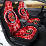 Ottawa Senators Car Seat Covers Custom Tie Dye Car Accessories
