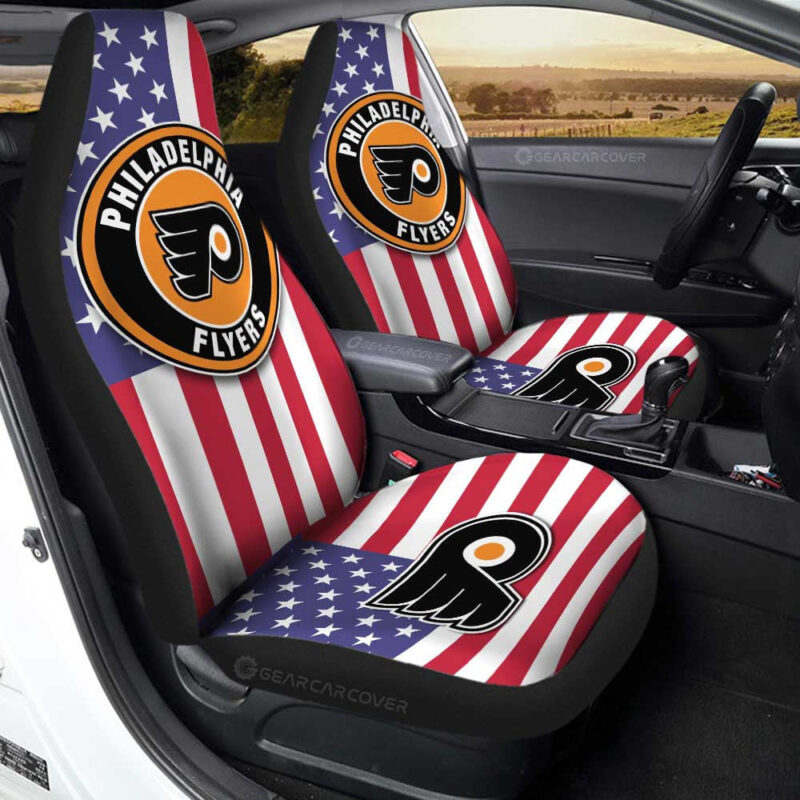 Philadelphia Flyers Car Seat Covers Custom Car Decor Accessories