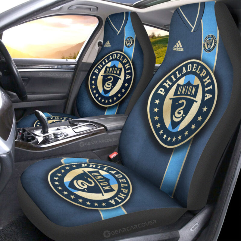 Philadelphia Union Car Seat Covers Custom Car Accessories For Fans