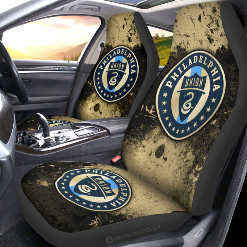 Philadelphia Union Car Seat Covers Custom Car Accessories