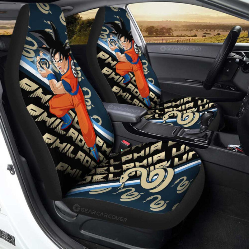 Philadelphia Union Car Seat Covers Goku Car Accessories For Fans