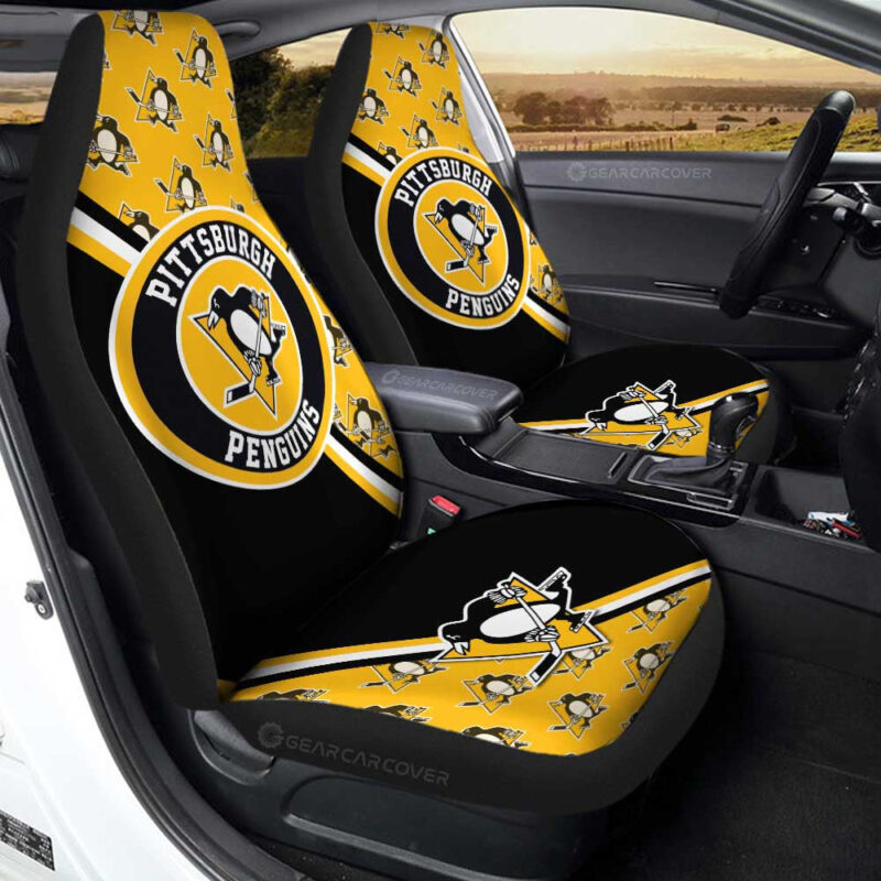 Pittsburgh Penguins Car Seat Covers Custom Car Accessories For Fans