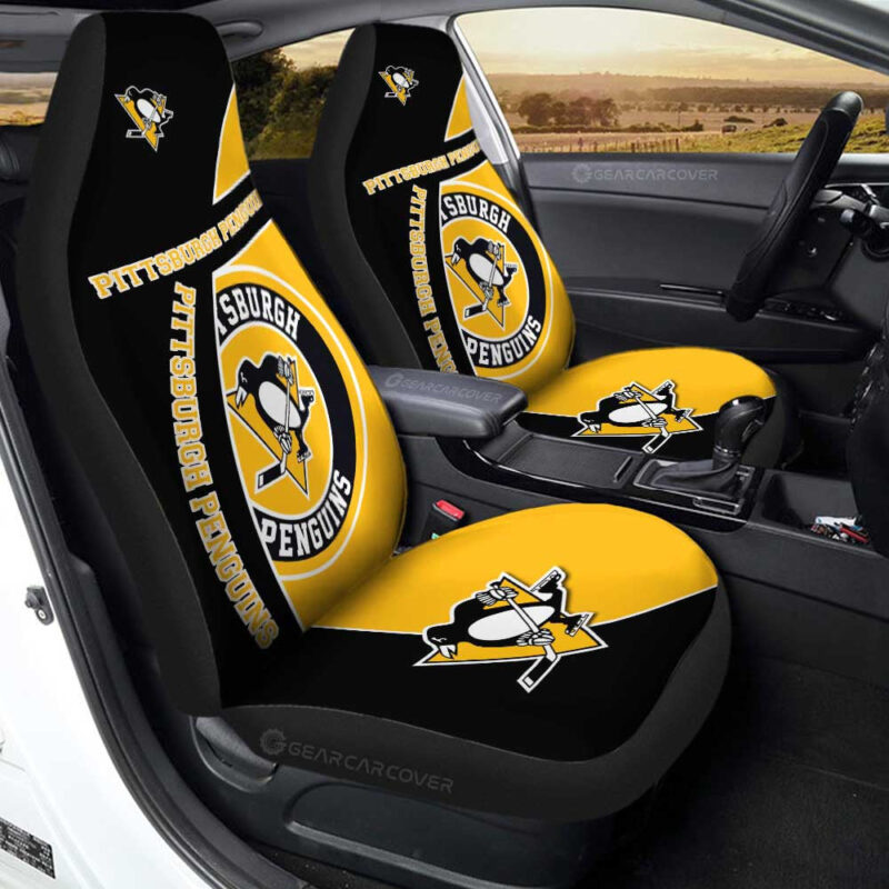 Pittsburgh Penguins Car Seat Covers Custom Car Accessories For Fans